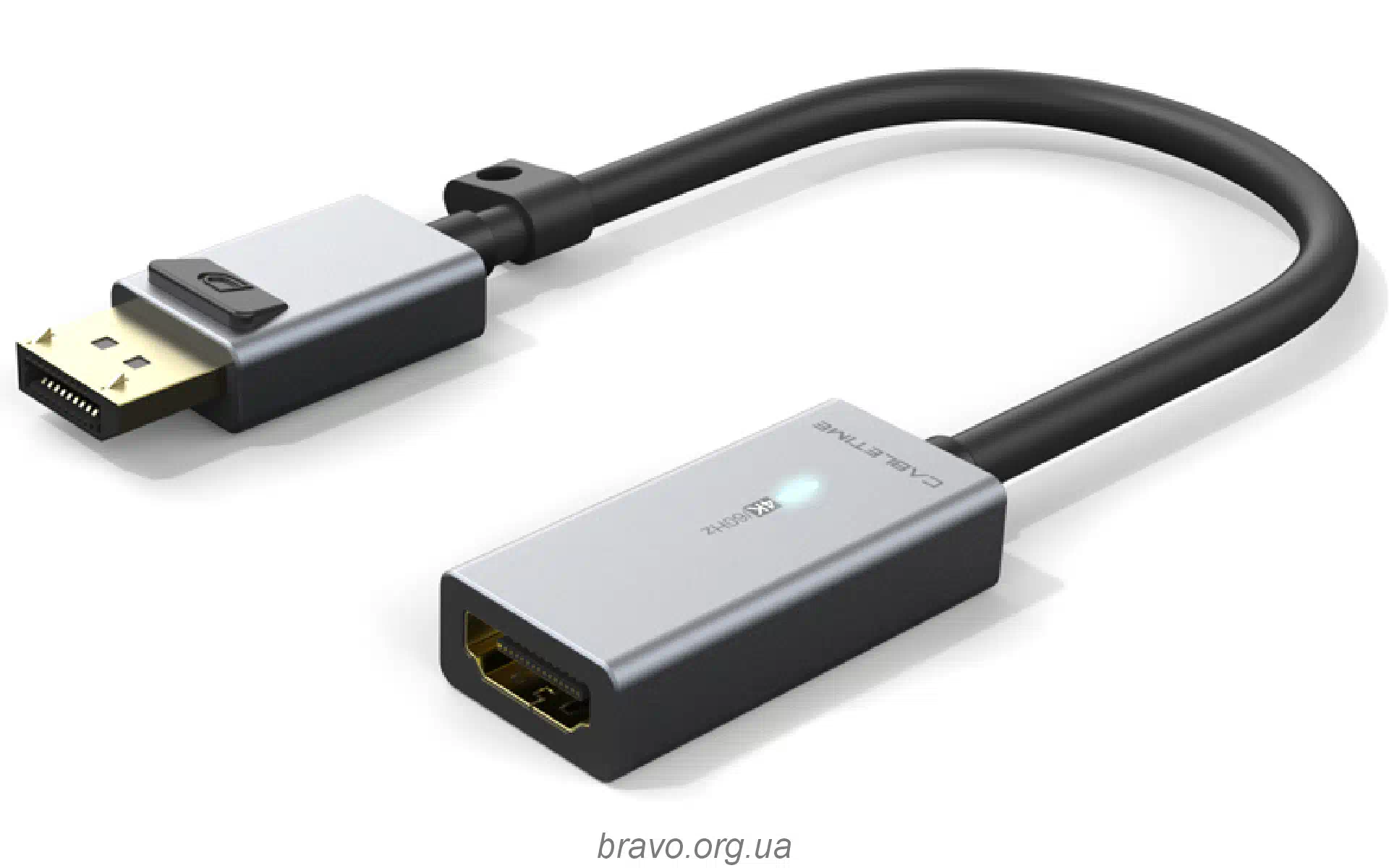 Adapterkabel Cabletime DP (M) - HDMI (M) (CA915354) Adapterkabel Cabletime DP (M) - HDMI (M) (CA915354)