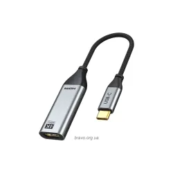 Adapterkabel Cabletime USB-C 3.1 - HDMI 2.0 (F) (CA915385) Adapterkabel Cabletime USB-C 3.1 - HDMI 2.0 (F) (CA915385)