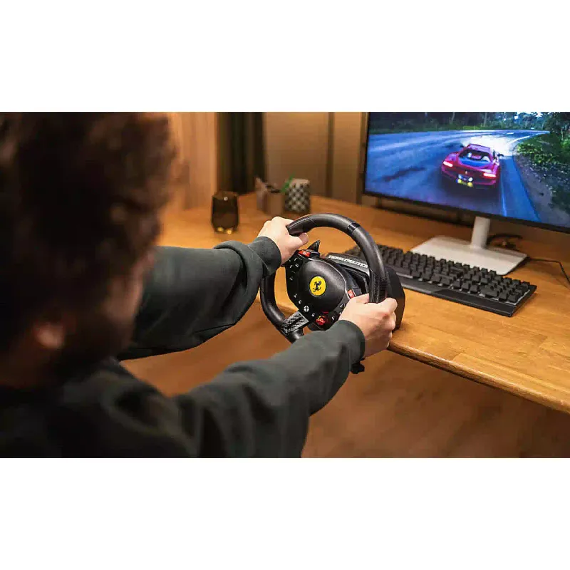 Volante y pedales Thrustmaster Ferrari 296 GTS (4460297)
