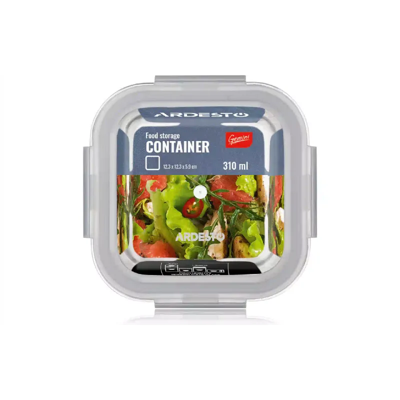 Élelmiszertároló tartály Ardesto Gemini (AR1230BSQ)