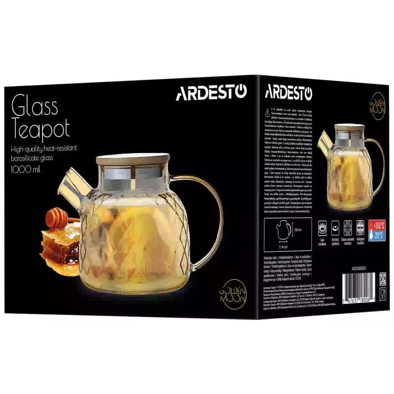 إبريق الشاي Ardesto Golden Moon Diamond (AR3010BBH)