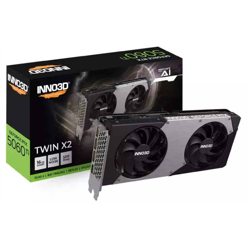 Відеокарта INNO3D GeForce RTX 5060Ti (N506T2-16D7-191073N)
