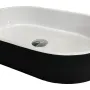 حوض + حوض غسيل Adamant Beste New, Black/White (100003542)
