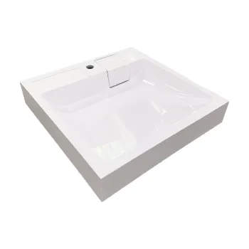 Νιπτήρας + νιπτήρας Adamant Washer New, White (4824296202901)