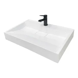 Sink + washbasin Adamant Vision (4824296204101), White