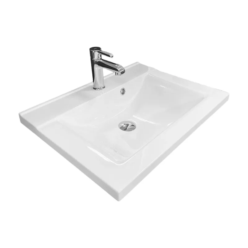 Νιπτήρας + νιπτήρας Adamant Quanto, White (4824296206101)