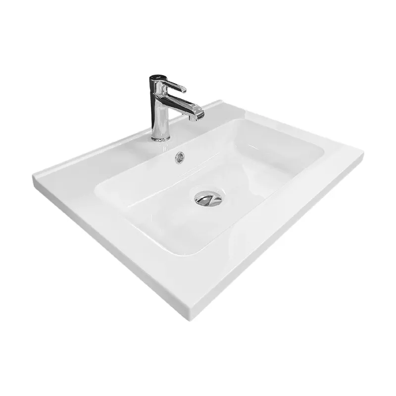 حوض + حوض غسيل Adamant Flate, White (4824296206401)