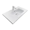 حوض + حوض غسيل Adamant Flate, White (4824296206501)
