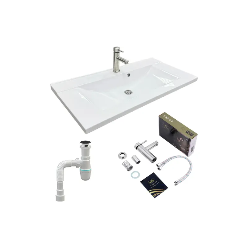 Mosdó + mosdótálca Adamant Quanto 90 (4824296208301)