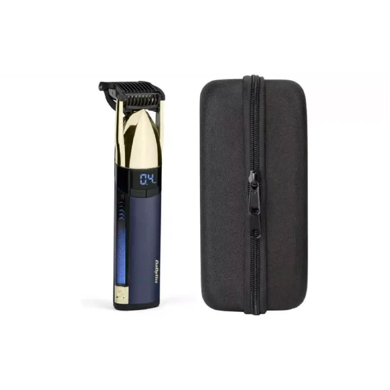 Тример Babyliss Super-X Metal Series Navy & Gold Edition (S992E), для бороди та вусів, Blue