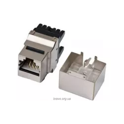 Keystone модул Kingda Cat 5e STP (KD-KJ2063SHC5E) Keystone модул Kingda Cat 5e STP (KD-KJ2063SHC5E)