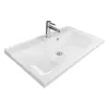 Sink + washbasin Adamant Quanto (4824296206301), White