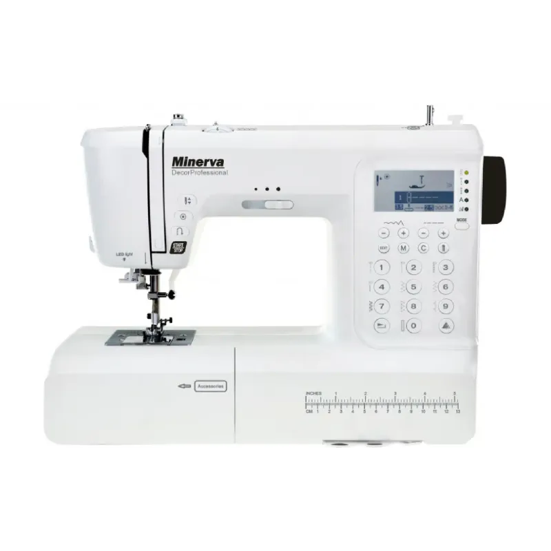 Шевна машина Minerva Decor Professional, White (DECORPROFESSIONAL)