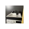 Νιπτήρας + νιπτήρας Adamant Washer New, Black/White (4824296202903)