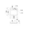 حوض + حوض غسيل Adamant Washer New, White (4824296202901)