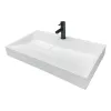 حوض + حوض غسيل Adamant Vision, White (4824296204201)