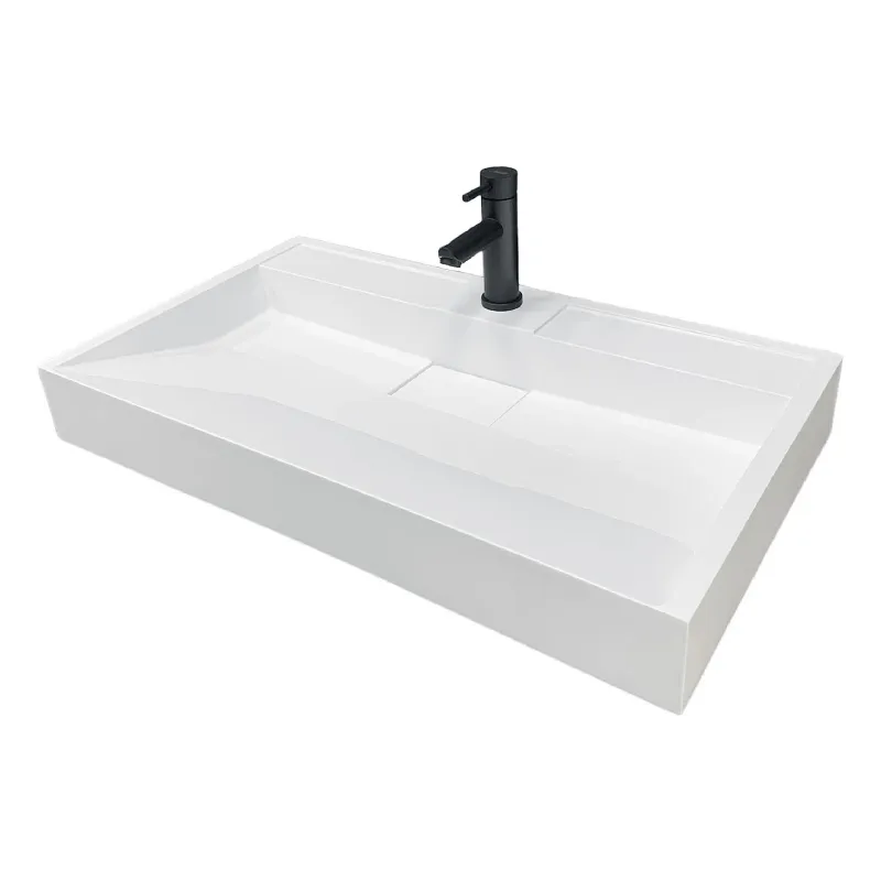 حوض + حوض غسيل Adamant Vision, White (4824296204201)