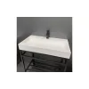 حوض + حوض غسيل Adamant Vision, White (4824296204201)
