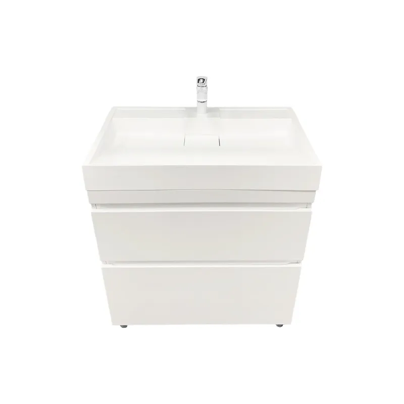 حوض + حوض غسيل Adamant Vision, White (4824296204201)