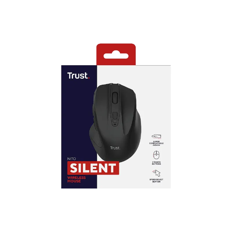 Мишка Trust Nito Silent, Black (25549_TRUST)