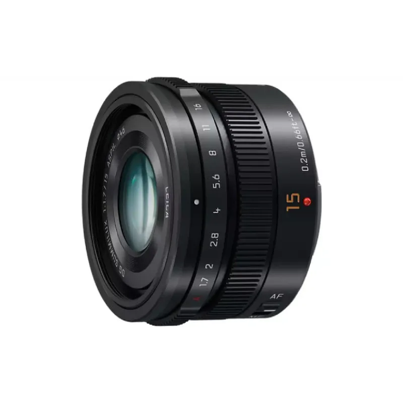 Объектив Panasonic Micro 4/3 Lens 15 мм f/1.7 ASPH (H-X015E9-K)