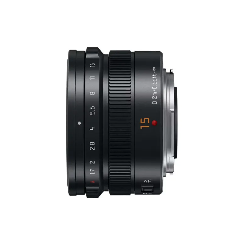Объектив Panasonic Micro 4/3 Lens 15 мм f/1.7 ASPH (H-X015E9-K)
