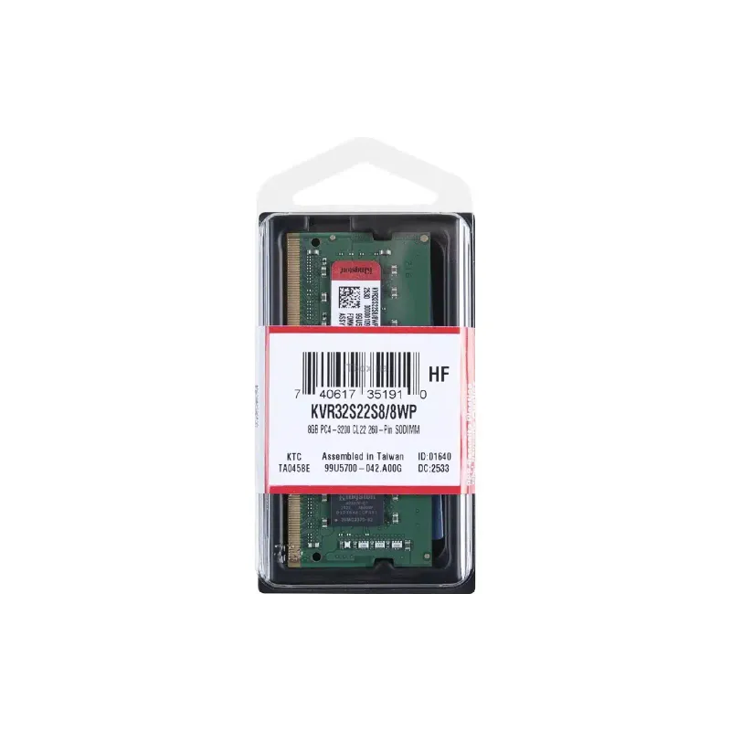 Memory for laptop Kingston (KVR32S22S8/8WP)