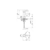Мивка + умивалник Adamant Flate 120L (4824296208601)