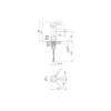 Νιπτήρας + νιπτήρας Adamant Flate 60 (4824296207701)