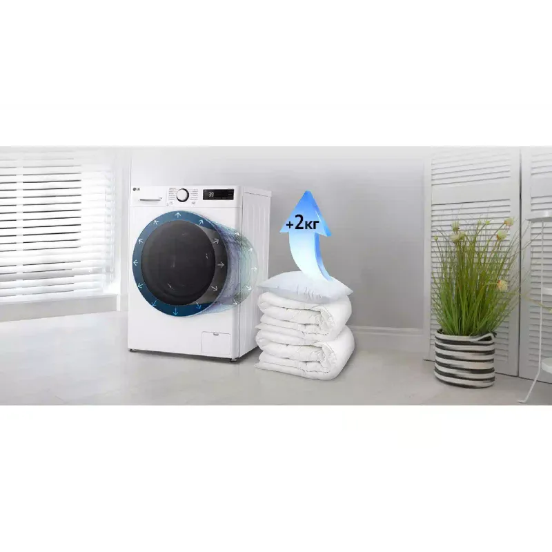 Пералня LG, White (F4Y5ES0W)