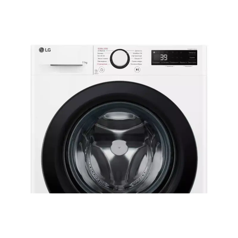 Washing machine LG (F4Y5ES6W), White
