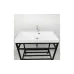 Sink + washbasin Adamant Streng New (100002890), White