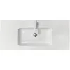 حوض + حوض غسيل Adamant Flate, White (4824296107001)