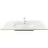 حوض + حوض غسيل Adamant Flate, White (4824296107001)