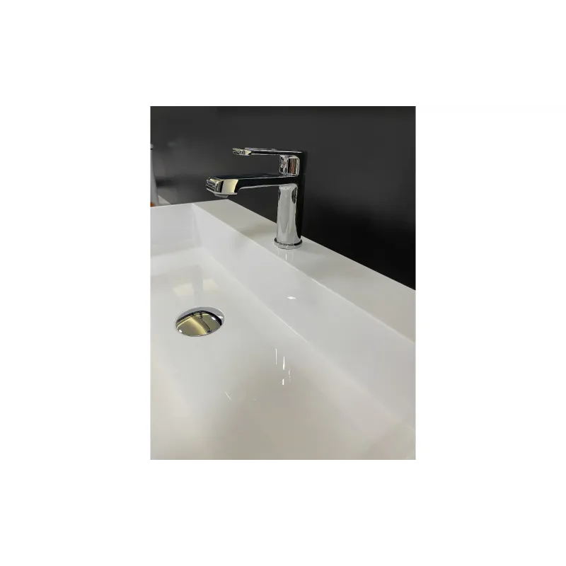 Mosdó + mosdótálca Adamant Slender, White (4824296204008)