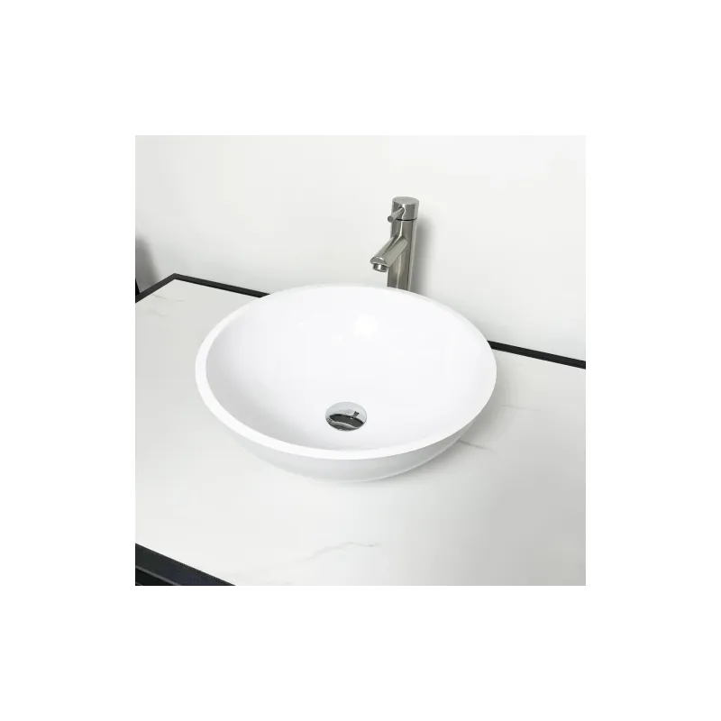 Νιπτήρας + νιπτήρας Adamant Kreis, White (4824296200601)