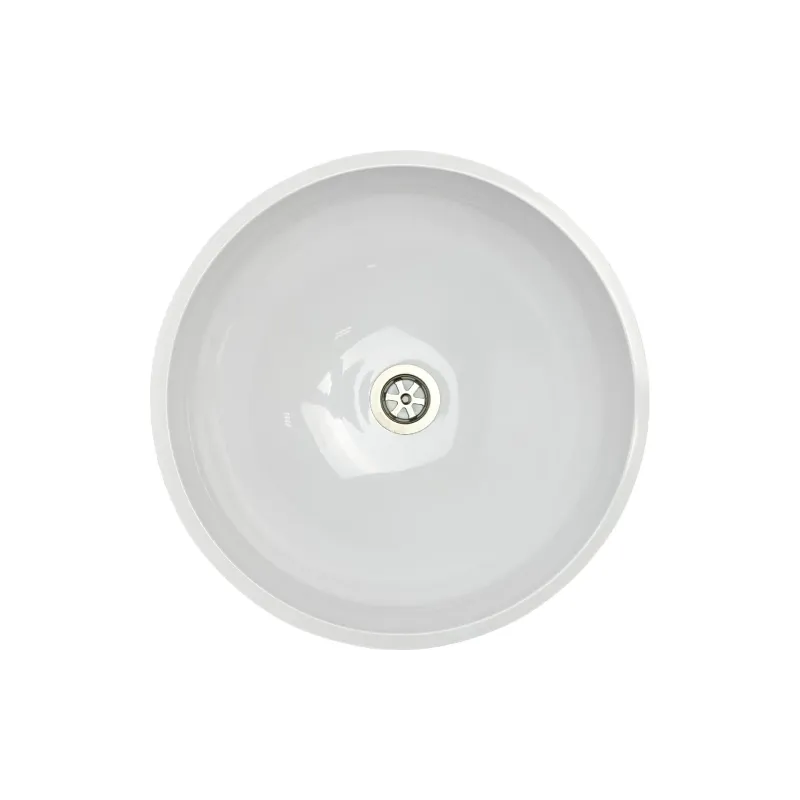 Νιπτήρας + νιπτήρας Adamant Kreis, White (4824296200601)