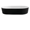 حوض + حوض غسيل Adamant Beste New, Black/White (100003542)