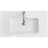 حوض + حوض غسيل Adamant Flate, White (4824296206501)