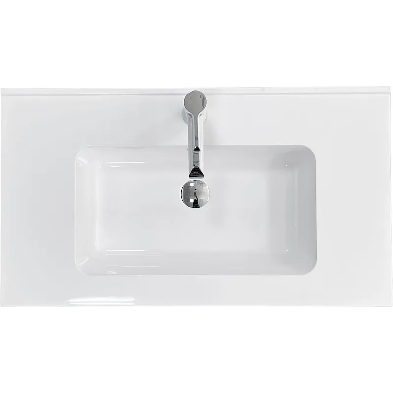 حوض + حوض غسيل Adamant Flate, White (4824296206501)