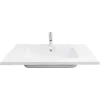 حوض + حوض غسيل Adamant Flate, White (4824296206501)