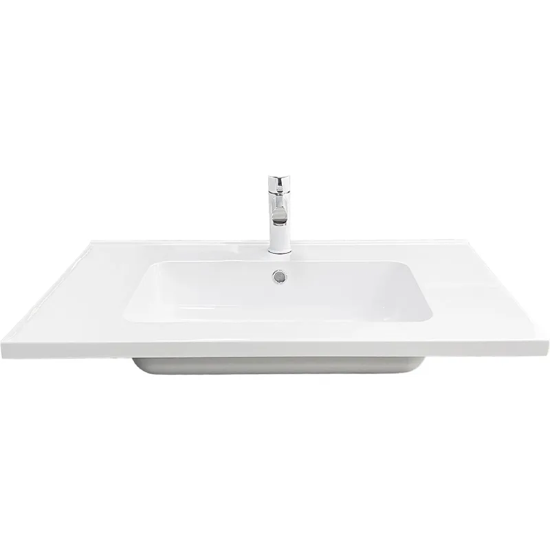 حوض + حوض غسيل Adamant Flate, White (4824296206501)