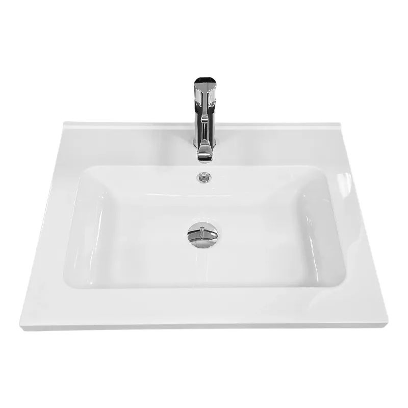 حوض + حوض غسيل Adamant Flate, White (4824296206401)