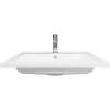 حوض + حوض غسيل Adamant Flate, White (4824296206401)