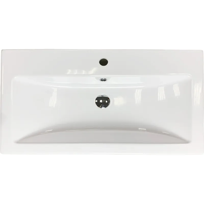 Νιπτήρας + νιπτήρας Adamant Cers, White (4824296202301)