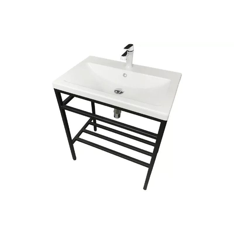 Νιπτήρας + νιπτήρας Adamant Cers, White (4824296202301)