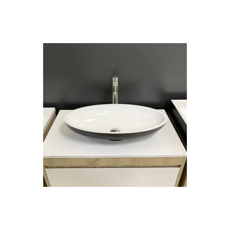 Раковина + умивальник Adamant Andere New (100003856), Black/White