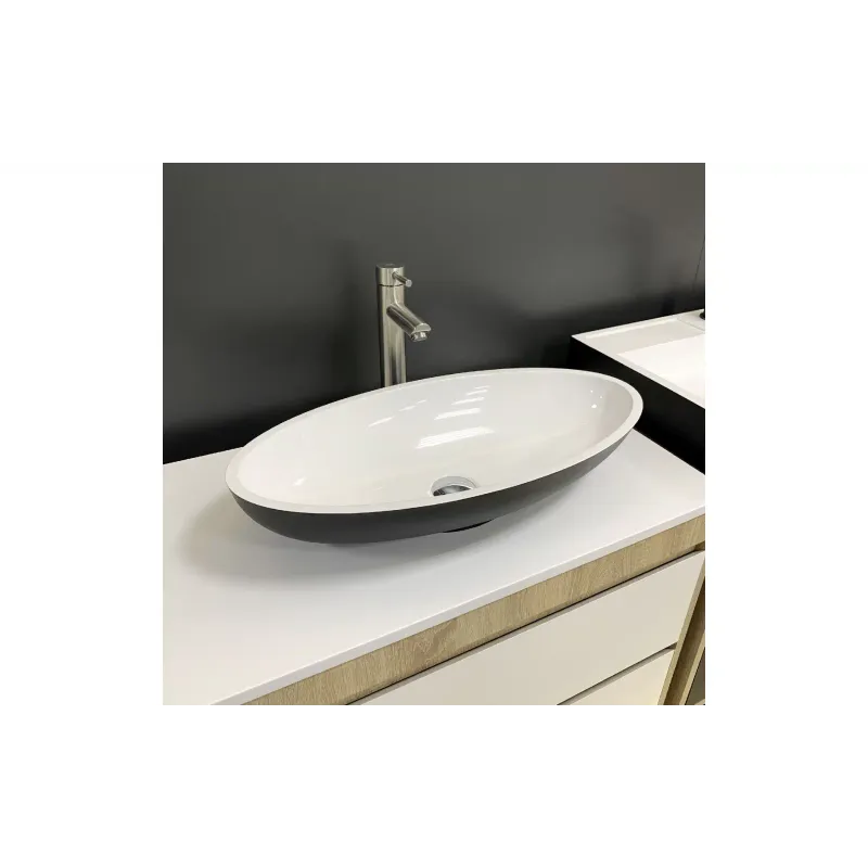 Раковина + умивальник Adamant Andere New (100003856), Black/White