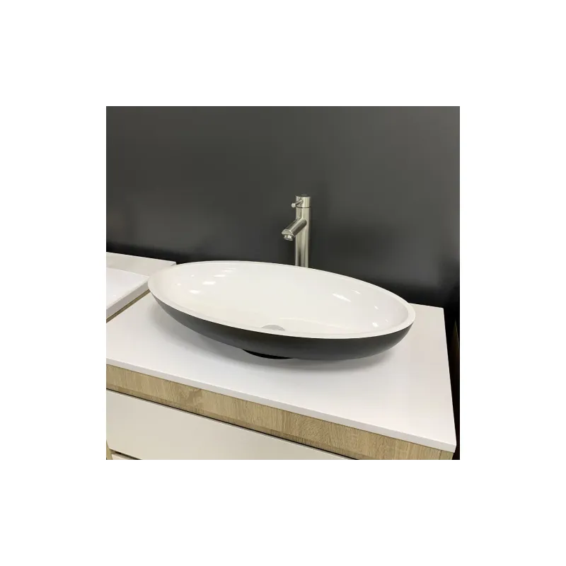 Раковина + умивальник Adamant Andere New (100003856), Black/White