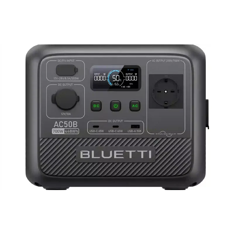 Електростанція портативна Bluetti 124444 mAh AC50B (PB931484), 700 Вт